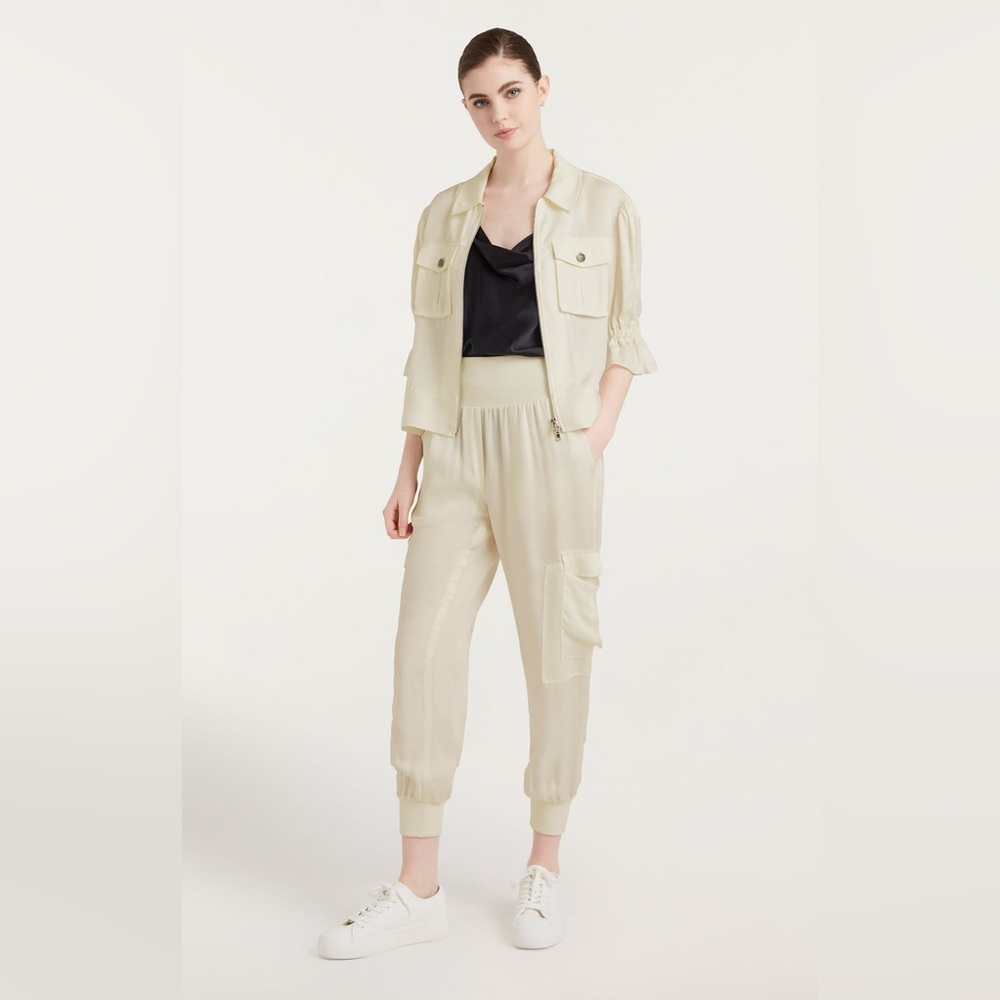Cinq a Sept Giles High Waist Jogger Pants Medium